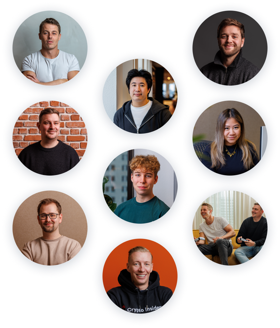 Het team van Crypto Insiders